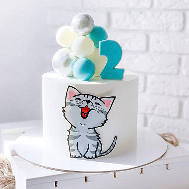 Торт "Мурчалка" купить - раменское.сладкоежкин.рф