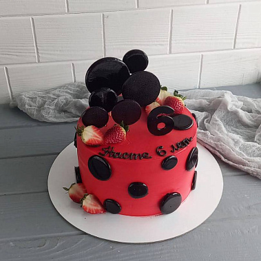 Торт "Божья коровка" купить - раменское.сладкоежкин.рф