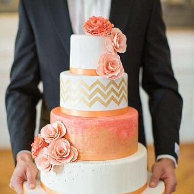 Торт "Персиковый" купить - раменское.сладкоежкин.рф