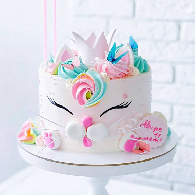 Торт "Сладкий котик" купить - раменское.сладкоежкин.рф