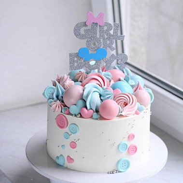 Торт "Girl or Boy" купить - раменское.сладкоежкин.рф