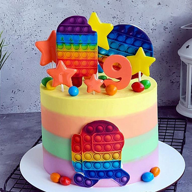 "Радужный поп-ит" купить - раменское.сладкоежкин.рф