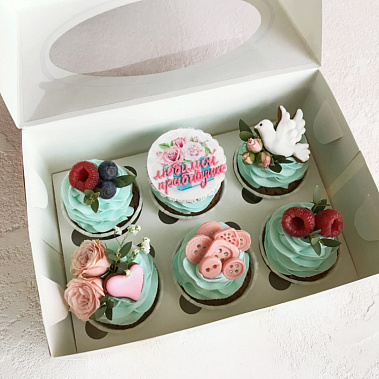 Капкейки "Любимой прабабушке" купить - раменское.сладкоежкин.рф