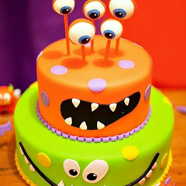 Торт "Монстры" купить - раменское.сладкоежкин.рф