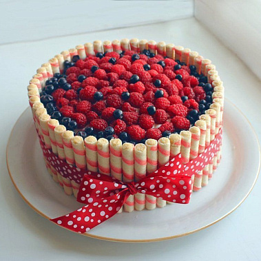 Торт "Вафельный" купить - раменское.сладкоежкин.рф