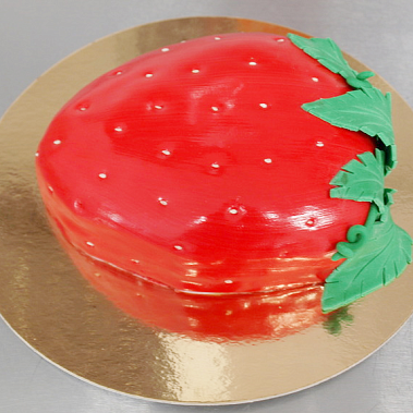 Торт "Клубника" купить - раменское.сладкоежкин.рф