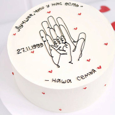 Торт "Семья" купить - раменское.сладкоежкин.рф