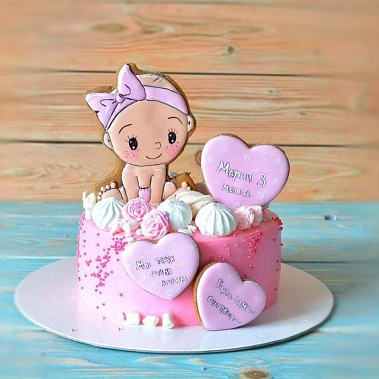 Торт для девочки купить - раменское.сладкоежкин.рф