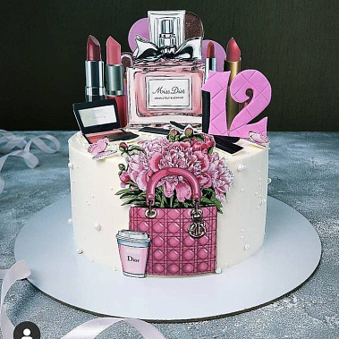 Торт "Косметика" купить - раменское.сладкоежкин.рф