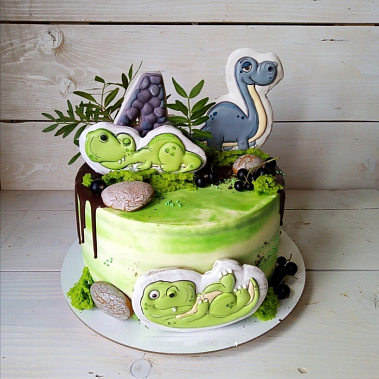 Торт "Динозавры" купить - раменское.сладкоежкин.рф