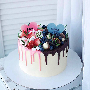 «Сине-розовое чудо» купить - раменское.сладкоежкин.рф