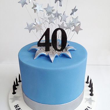 Торт "40" купить - раменское.сладкоежкин.рф